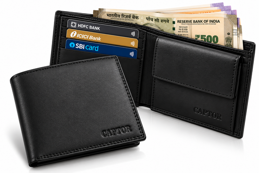 Captor Black Wallet
