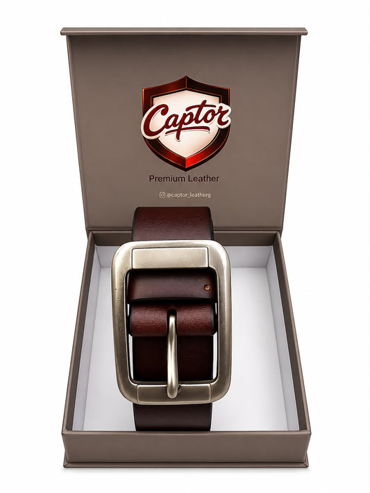 Captor Elite Handcrafted Leather Belt