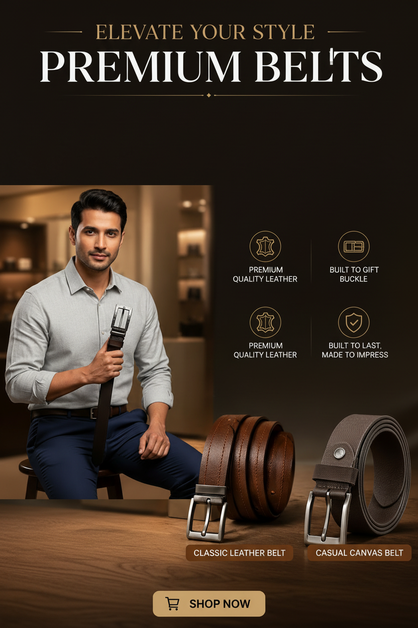 Mobile Banner - Premium Belts